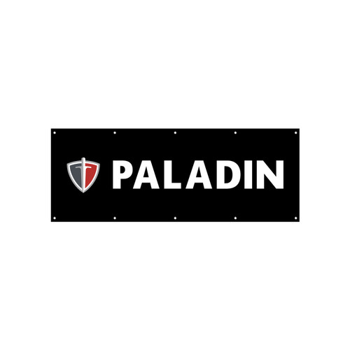 Paladin Vinyl Banner (3' x 8')