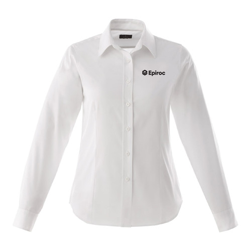 Women's WILSHIRE Long Sleeve Button Up Shirt - Epiroc