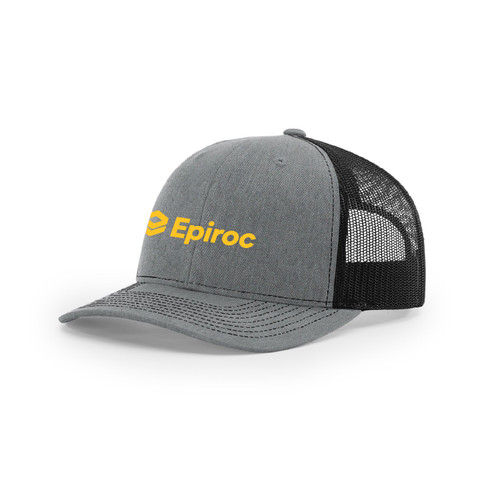 Heather Grey / Black Hat  - Epiroc
