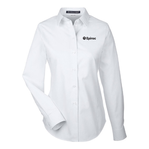 Ladies Devon & Jones Royal Dobby Dress Shirts - Epiroc