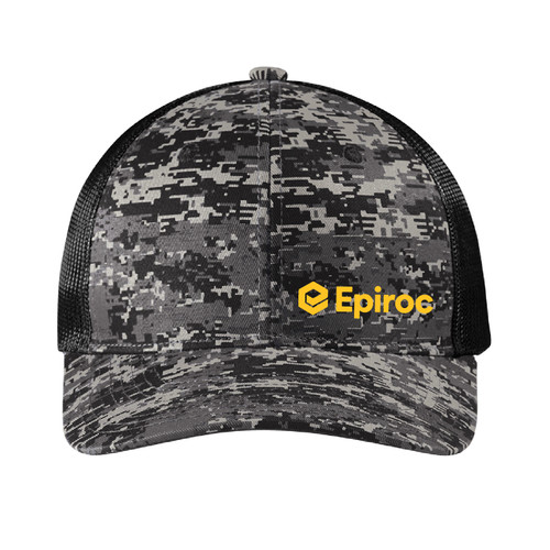 Digi Camo Snapback Trucker Cap - Epiroc