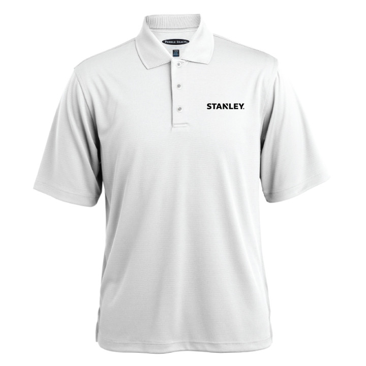 Pebble Beach Men's Horizontal Textured Polo - Stanley
