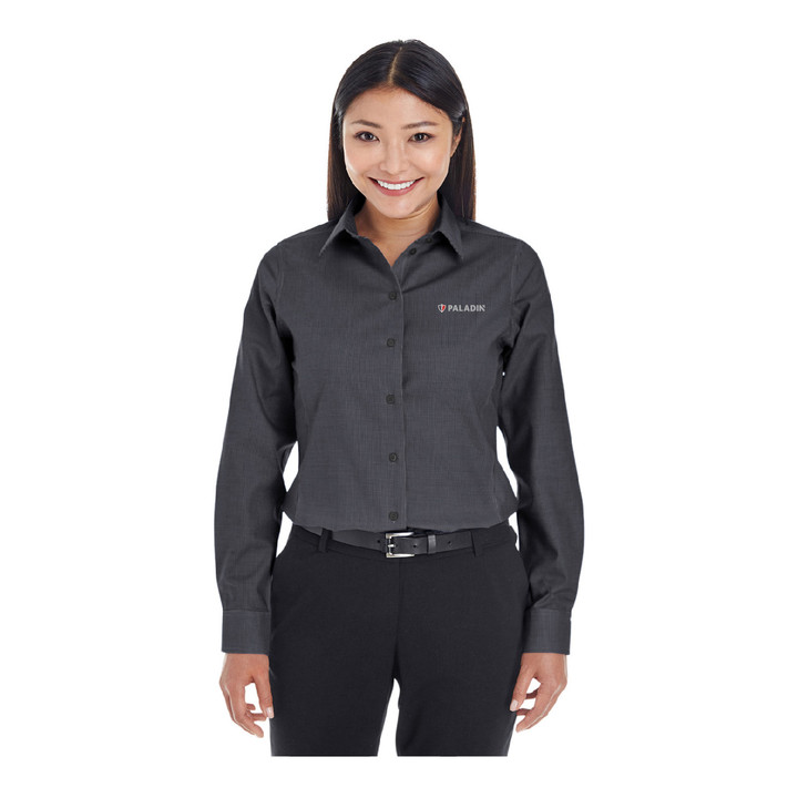 Ladies Devon & Jones Royal Dobby Dress Shirts - Paladin Ladies Devon & Jones Royal Dobby Dress Shirts - Paladin