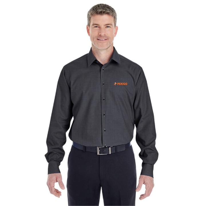 Mens Devon & Jones Royal Dobby Dress Shirts - Pengo Mens Devon & Jones Royal Dobby Dress Shirts - Pengo