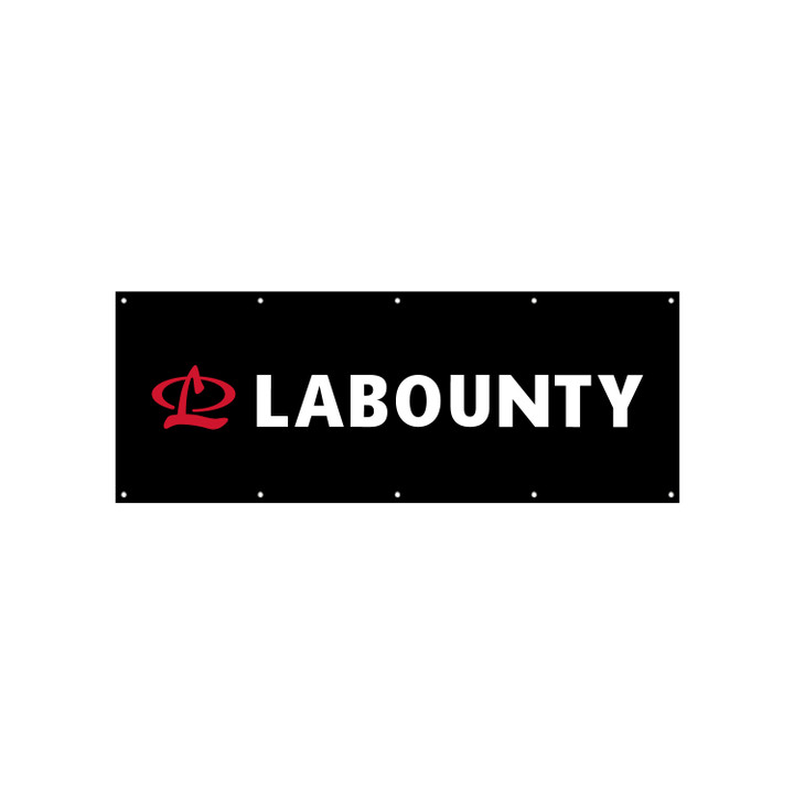 LaBounty Vinyl Banner (3' x 8')