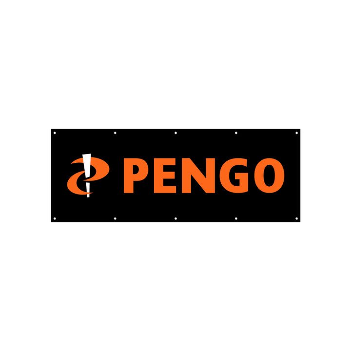Pengo Vinyl Banner (3' x 8')