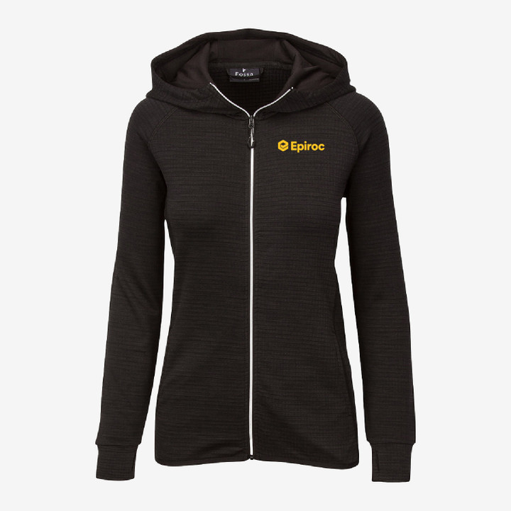 Womens Parkside Knit Hoodie - Epiroc Womens Parkside Knit Hoodie - Epiroc