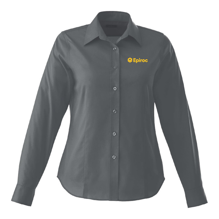 Women's WILSHIRE Long Sleeve Button Up Shirt - Epiroc Women's WILSHIRE Long Sleeve Button Up Shirt - Epiroc