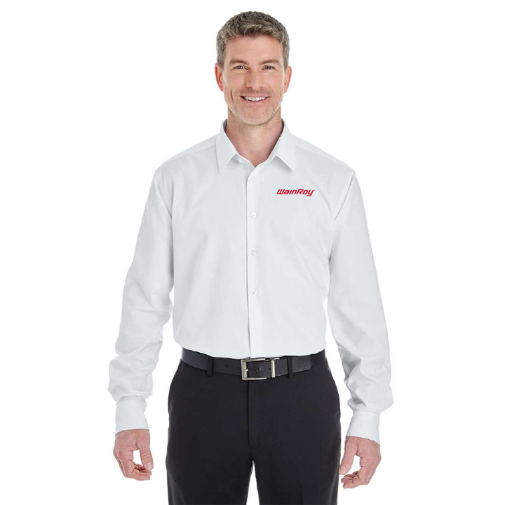 Mens Devon & Jones Royal Dobby Dress Shirts - WainRoy Mens Devon & Jones Royal Dobby Dress Shirts - WainRoy