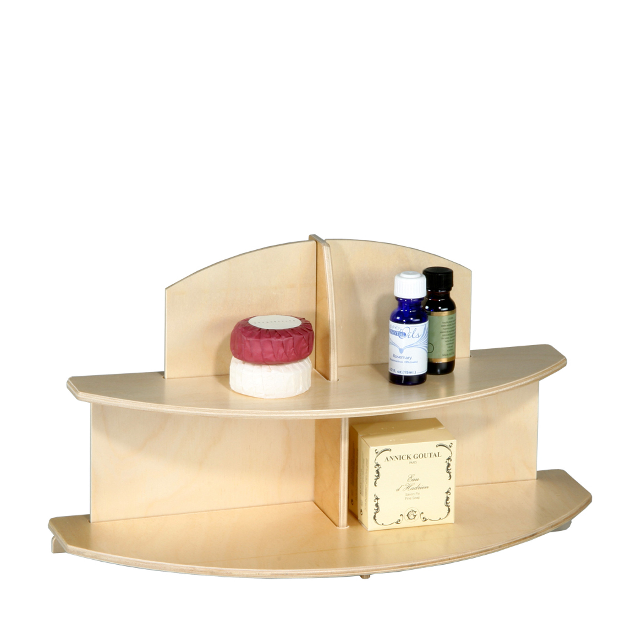 2 Tier Plywood Display Stand