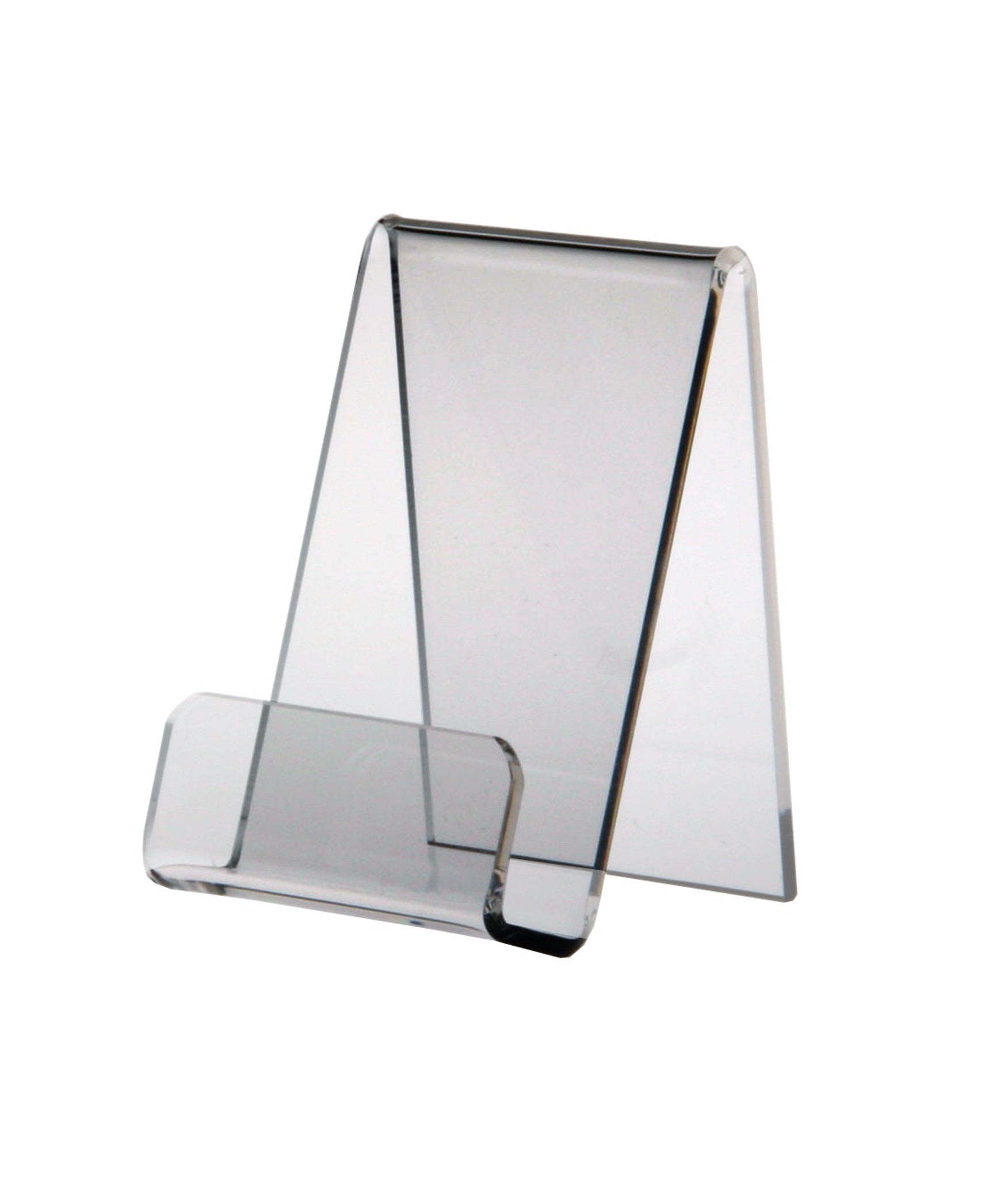 Business Card Size Easel 2-5/8 with Lip (8182) - Clear Solutions® Displays