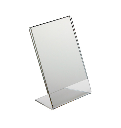 Clear acrylic holder for signs or pictures. Available in many sizes to suit any need.