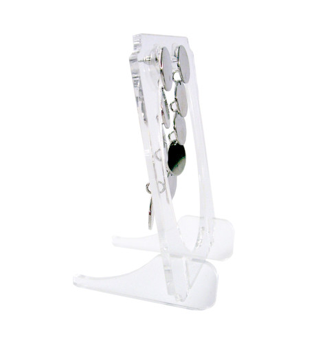 Clear acrylic small easel for earrings.