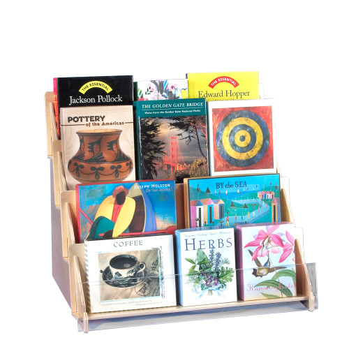 Plywood Display 4 Tier 4928