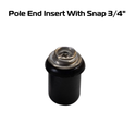 3/4" Pole End