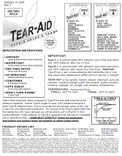 Tear Aid Patch 29" Fabric Repair Tape