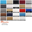 Sunbrella HORIZON CAPRICCIO ROLL-N-PLEAT Marine Vinyl 54"