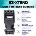 EZ-Xtend Extra Heavy Duty Side Release Buckle