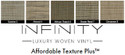 Infinity Luxury Woven Vinyl Flooring - HD Thickness - Affordable Texture Plus