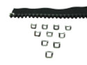 Zipper Stops Stainless Steel