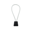 Zipper Tab / Pull Cord - White