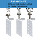 EZ-Xtend Stainless Steel Screws Marine Grade KIT