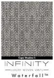 Infinity Luxury Woven Vinyl Flooring - HD Thickness - Waterfall