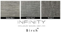 Infinity Luxury Woven Vinyl Flooring - HD Thickness - Birch