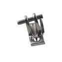Bimini Deck Hinge - Angled - Stainless Steel