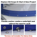 Screw Stud Flex Washers