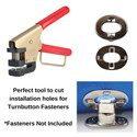 Turnbutton Cutter - Twist Lock Hand Punch Tool