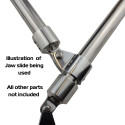 Jaw Slides Stainless Steel - Double Set Screws