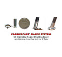 Carbiepoles® Adjustable Sun Shade Sail Pole