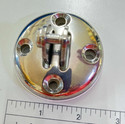 Universal Deck Hinge - 4 Hole - Stainless Steel