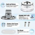 EZ-Xtend Twist-Lock Fastener