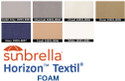 Sunbrella HORIZON TEXTIL FOAM Marine Upholstery Vinyl 54"