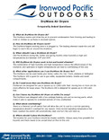 Ironwood Pacific Outdoors - DryWave 1000 Boat Air Dryer FAQ