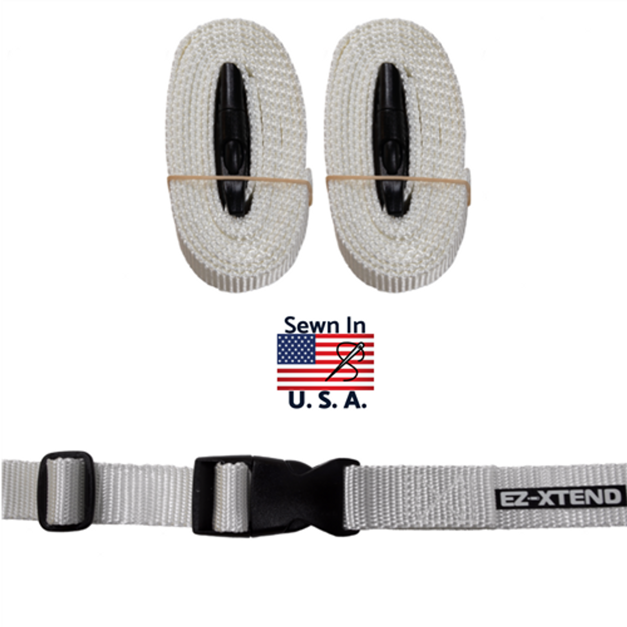 EZ-Xtend Polyester Webbing 1 inch Strap – Heavy Duty Polyester Strapping  Outlasts & Outperforms Nylon Webbing Straps and Polypropylene Webbing Strap  