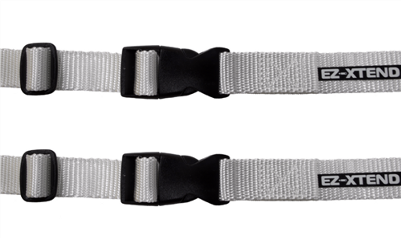 EZ-Xtend Sail Ties Marine With Quick Release Buckles Adjustable Heavy Duty  1 Polyester Webbing - Pk of 2