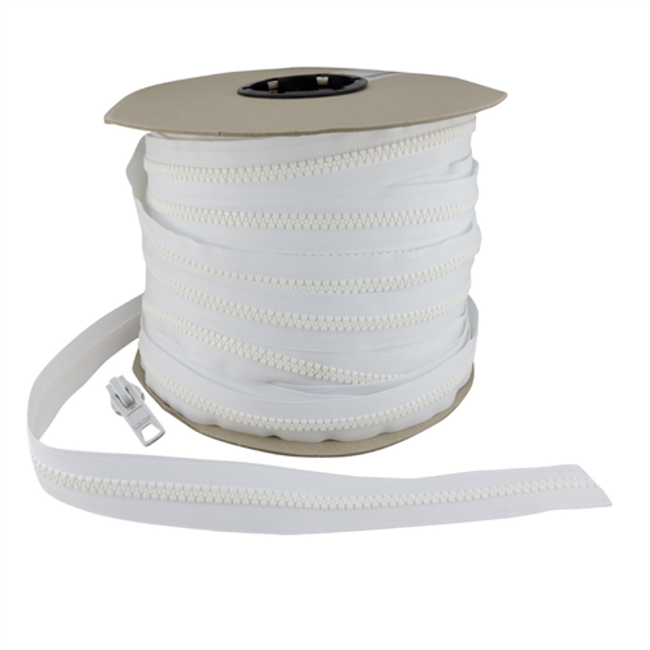 1 1/4 White Drawstring Cord Elastic - SOLD BY THE YARD > Elastic