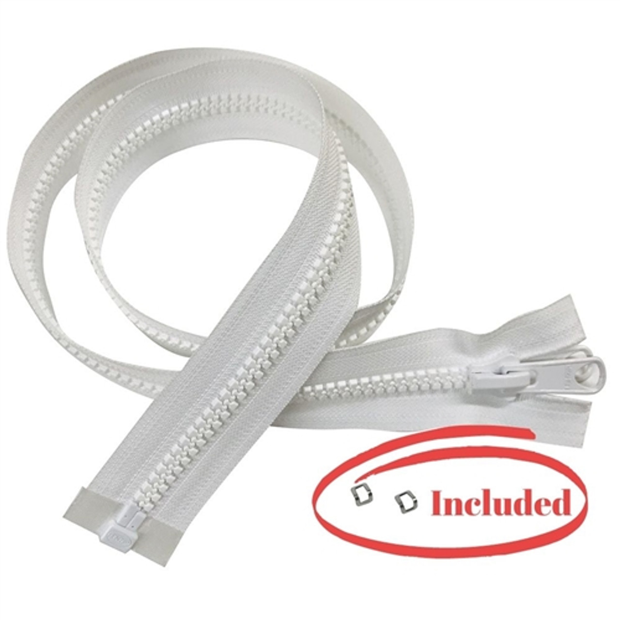 Lenzip #8 Separating Zipper - Vislon - LIFETIME GUARANTEE