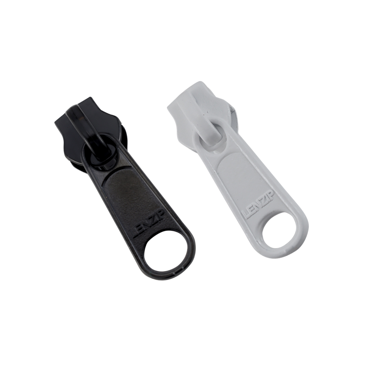 Zipper Sliders YKK or LENZIP #10 Metal Ziplon COIL Non-Locking Single Pull