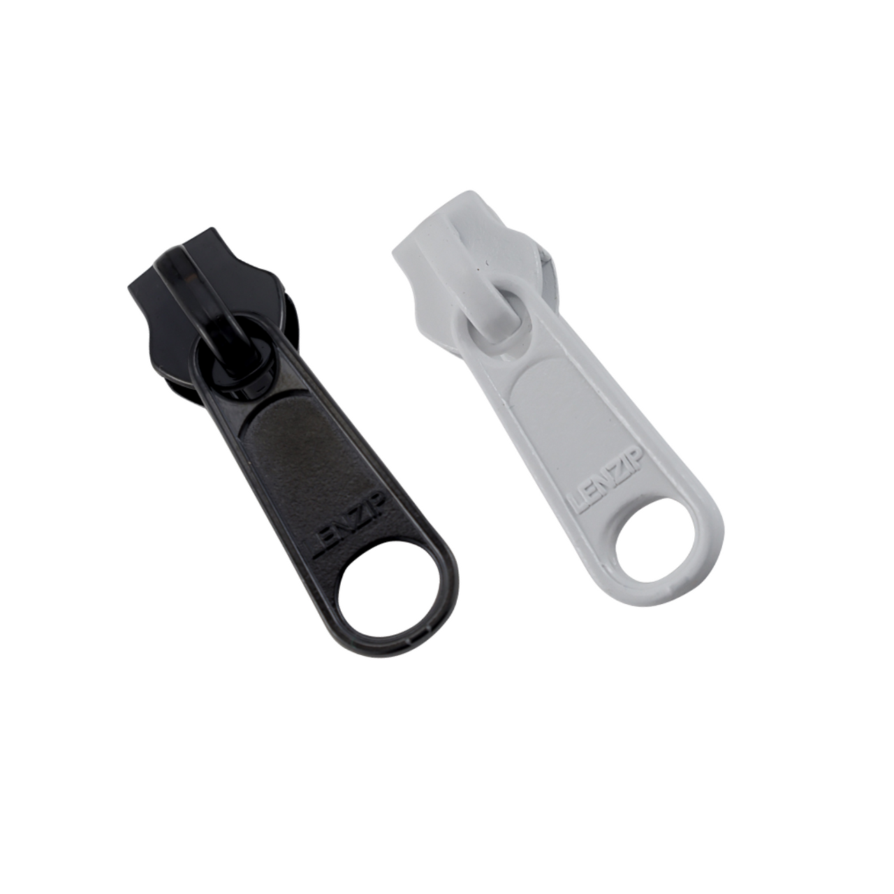 LONG SINGLE-PULL NON-LOCK SLIDERS YKK MOLDED PLASTIC ZIPPERS