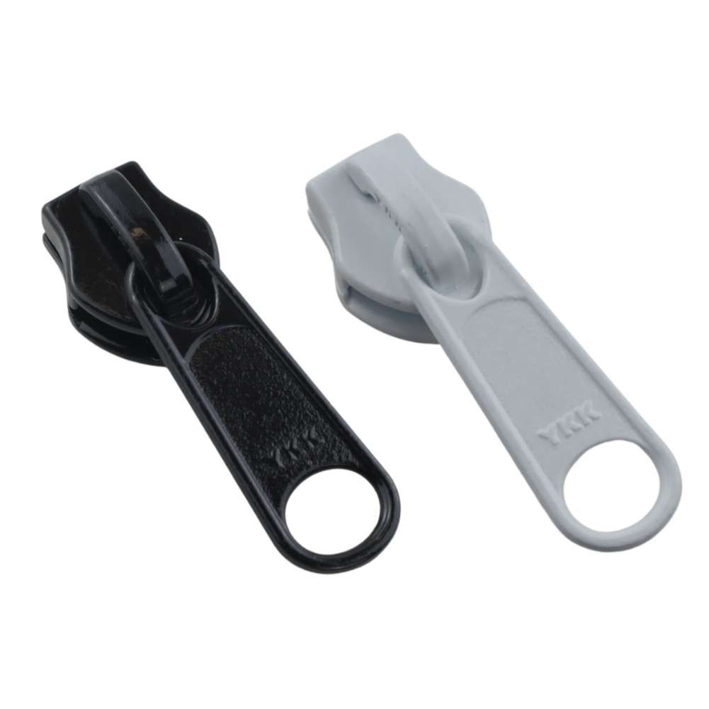 Zipper Sliders #10 Metal COIL Non-Locking Single Pull