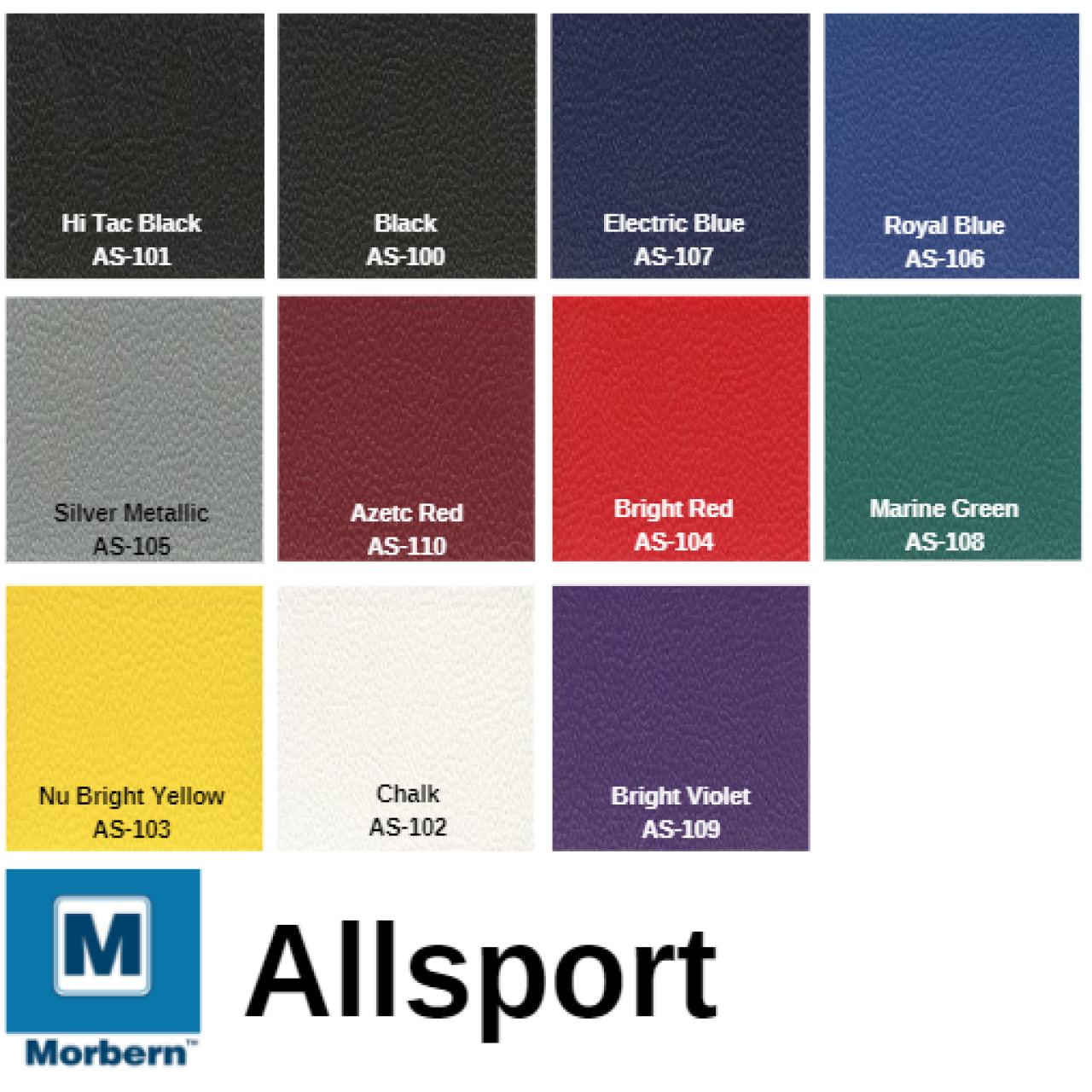 Morbern Allsport 360° 4-Way Stretch Black 54 Vinyl Fabric (Nonslip) /YD