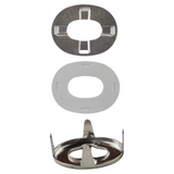 Marine Turnbutton Fastener Eyelets, Backing Plates, & Flex Washers – Boat Canvas Hardware