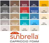 Sunbrella HORIZON CAPRICCIO FOAM BACK Marine Upholstery Vinyl 54"