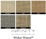 Infinity Luxury Woven Vinyl Flooring - HD Thickness - Wicker Weave