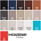 Causeway Foam Back Marine Vinyl 54" Causeway Foam Back Marine Vinyl 54"