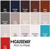 Causeway Roll-N-Pleat Vinyl 54"
